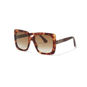 Gucci Square Havana Sunglasses. Bought from a consignment store in Winnipeg.